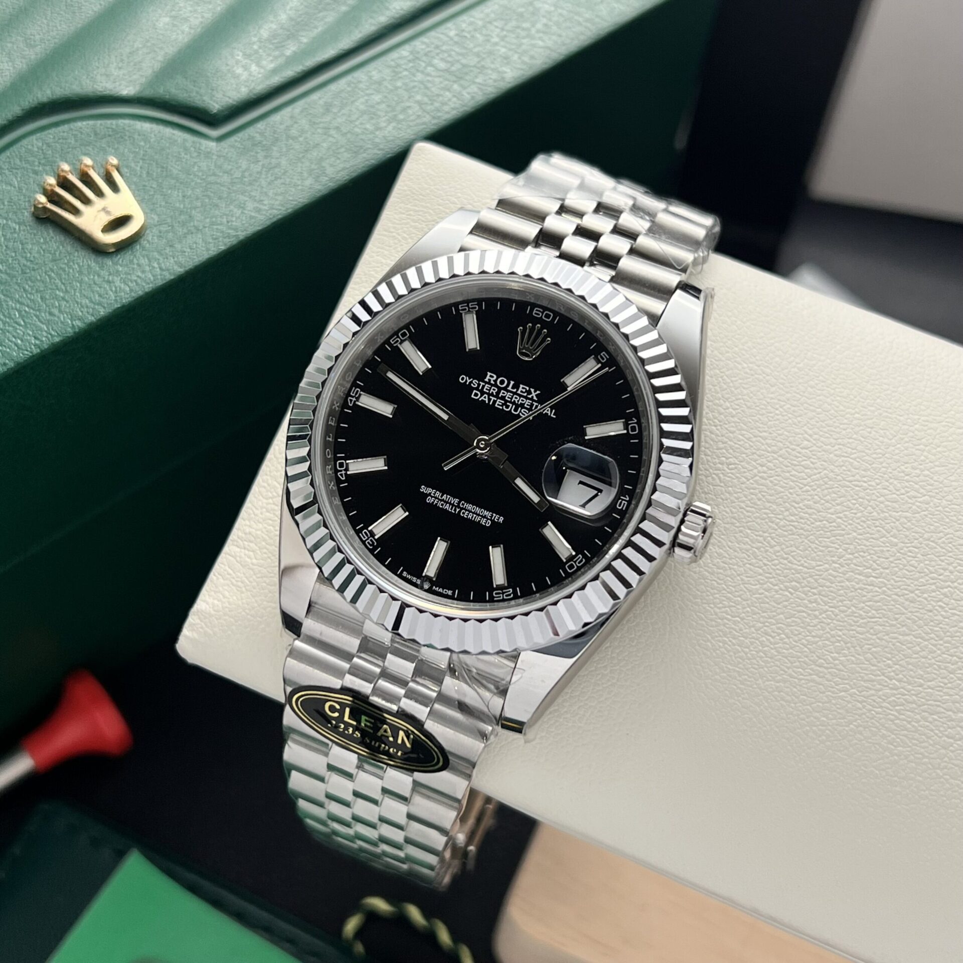 Rolex Replica Watches Datejust 126334 Black Dial Clean Factory 41mm - Top club