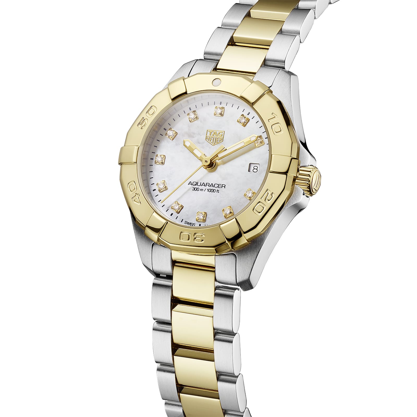 TAG Heuer Replica Watch Aquaracer Date Quartz 27 mm Steel(1:1 replica) - Top club