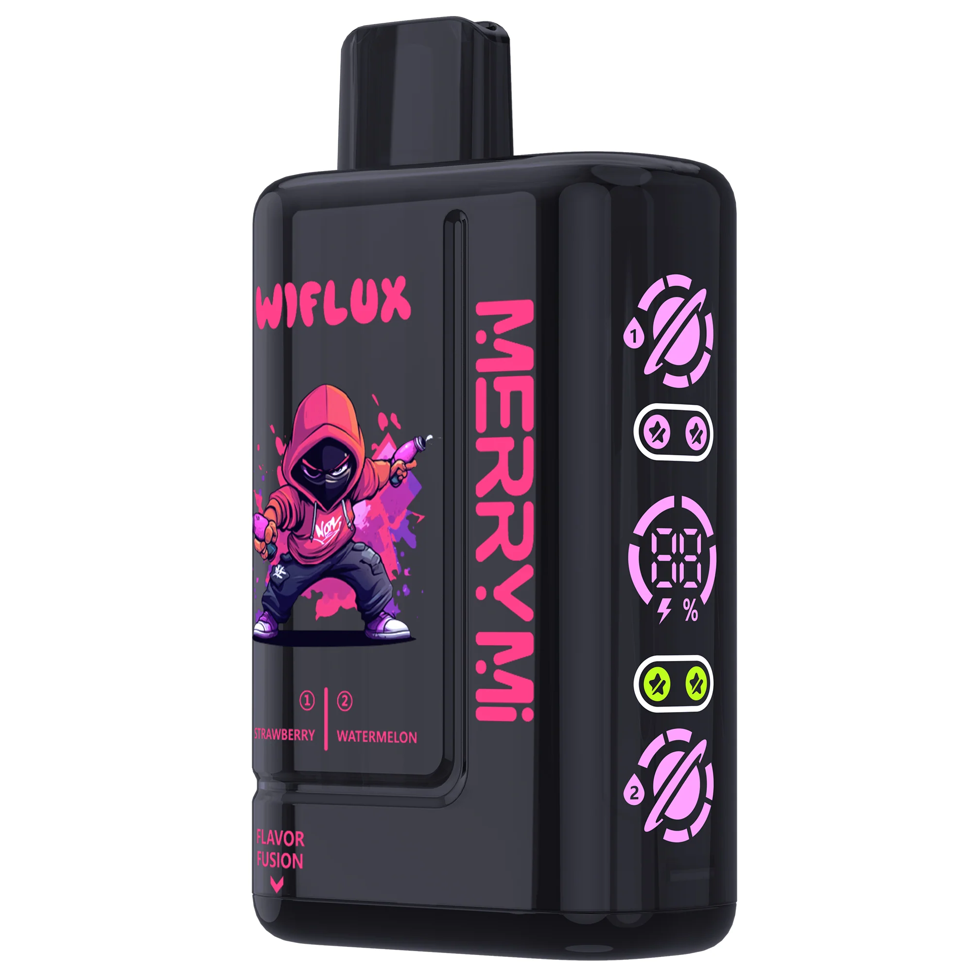 MerryMi WIFLUX 24K ładowalny jednorazowy e-papieros (wszystkie smaki)
