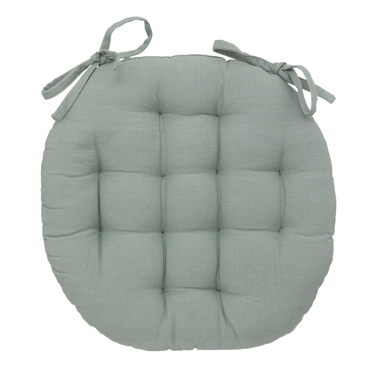 Chair cushion "Anjali" Cotton, cinnamon brown, d.38 cm