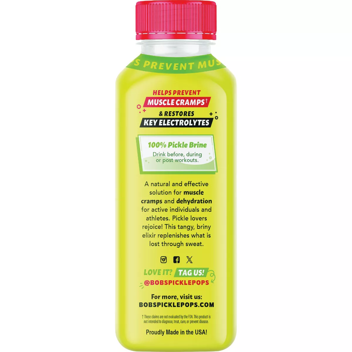 Bob's Pickle Potion 6.3 Oz. Sport Drink