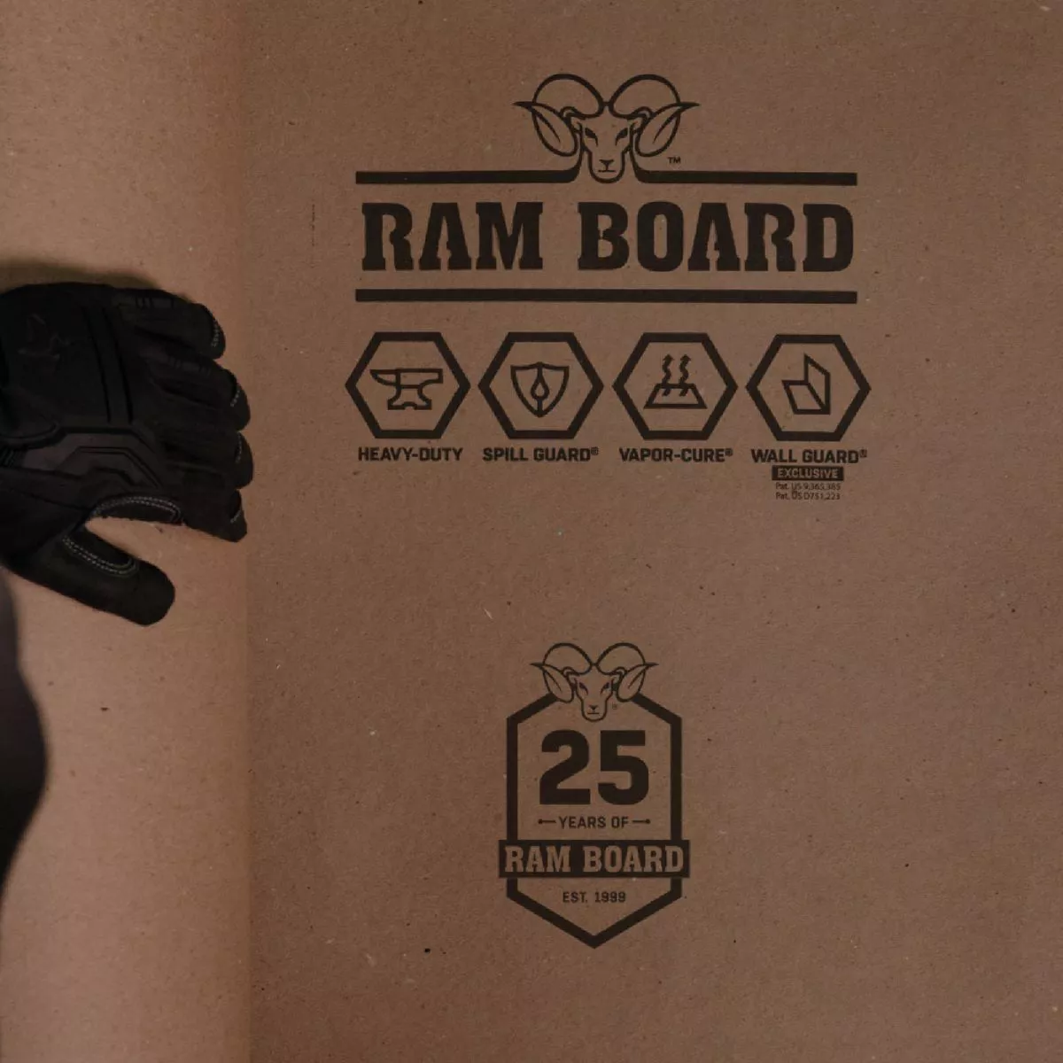 Ram Board 38 In. W x 100 Ft. L Temporary Floor Protector
