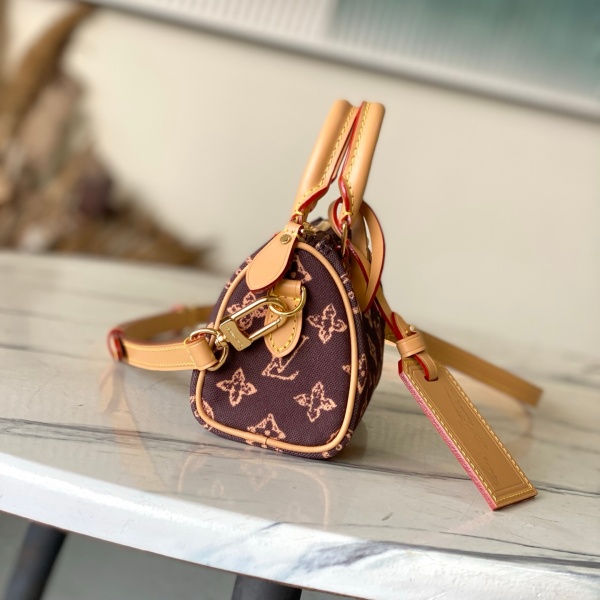 Louis Vuitton Nano Speedy Bag replica– Dream Beige (M27610)1:1High-quality replica