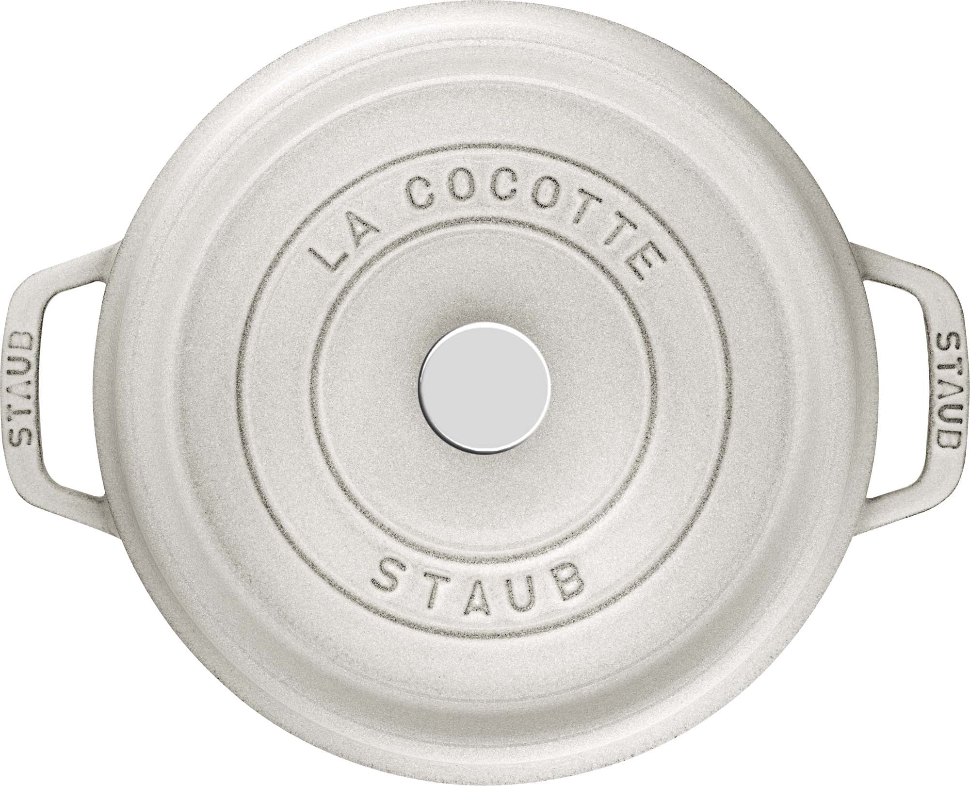 Staub Cast Iron 2.75-qt Round Cocotte - Basil - Image 28