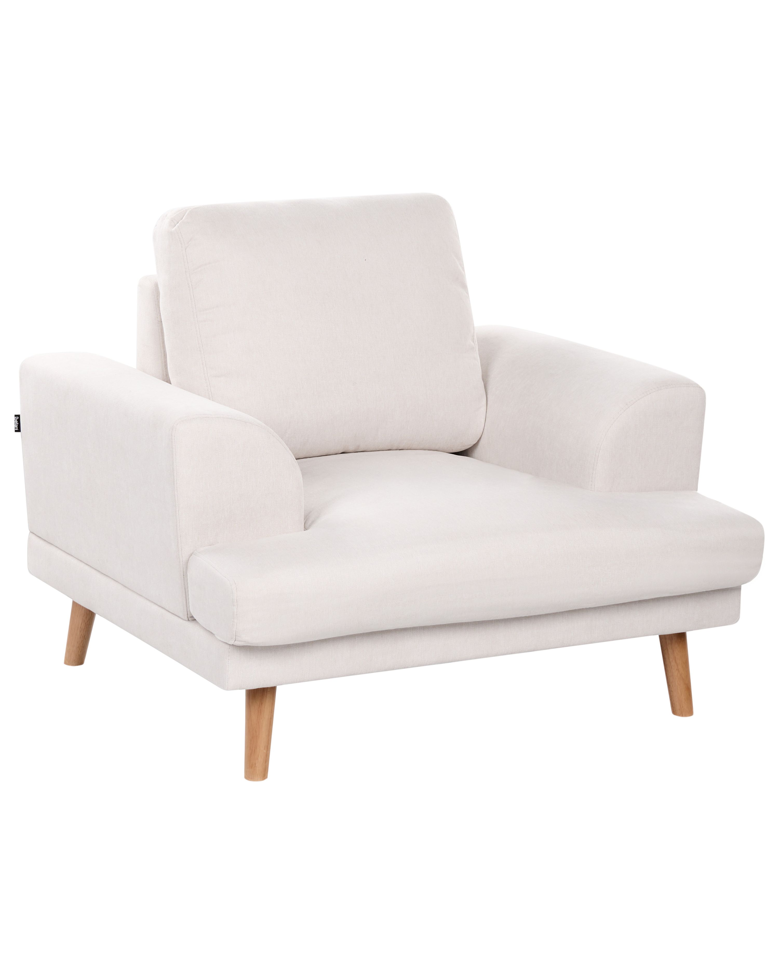 Armchair KILDAL Fabric Light Beige