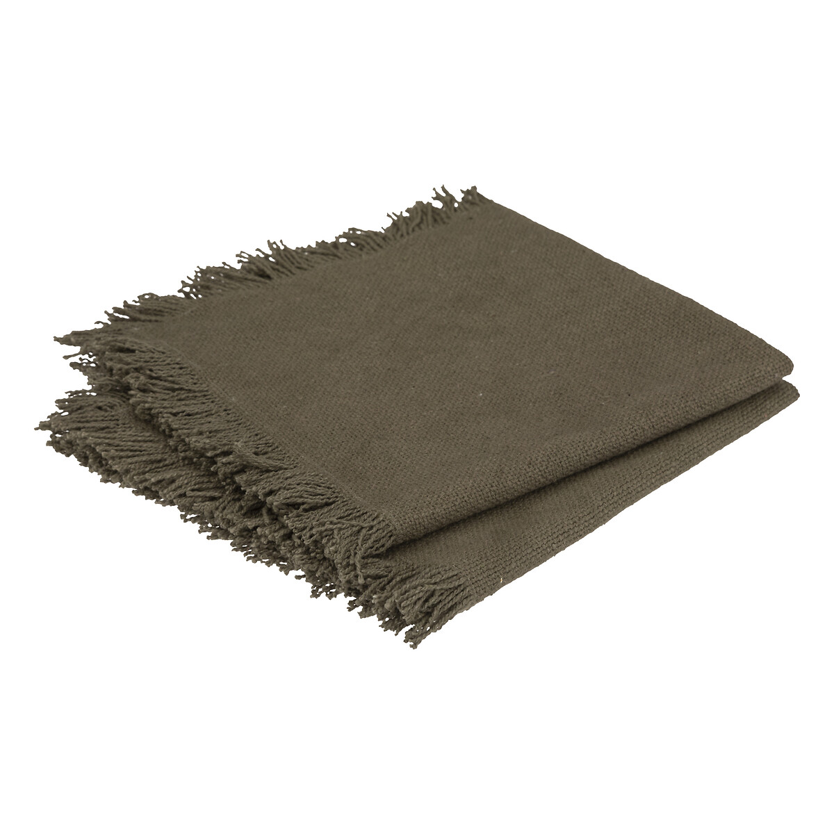 Set of 2 napkins "Maha" Khaki green, 40x40 cm