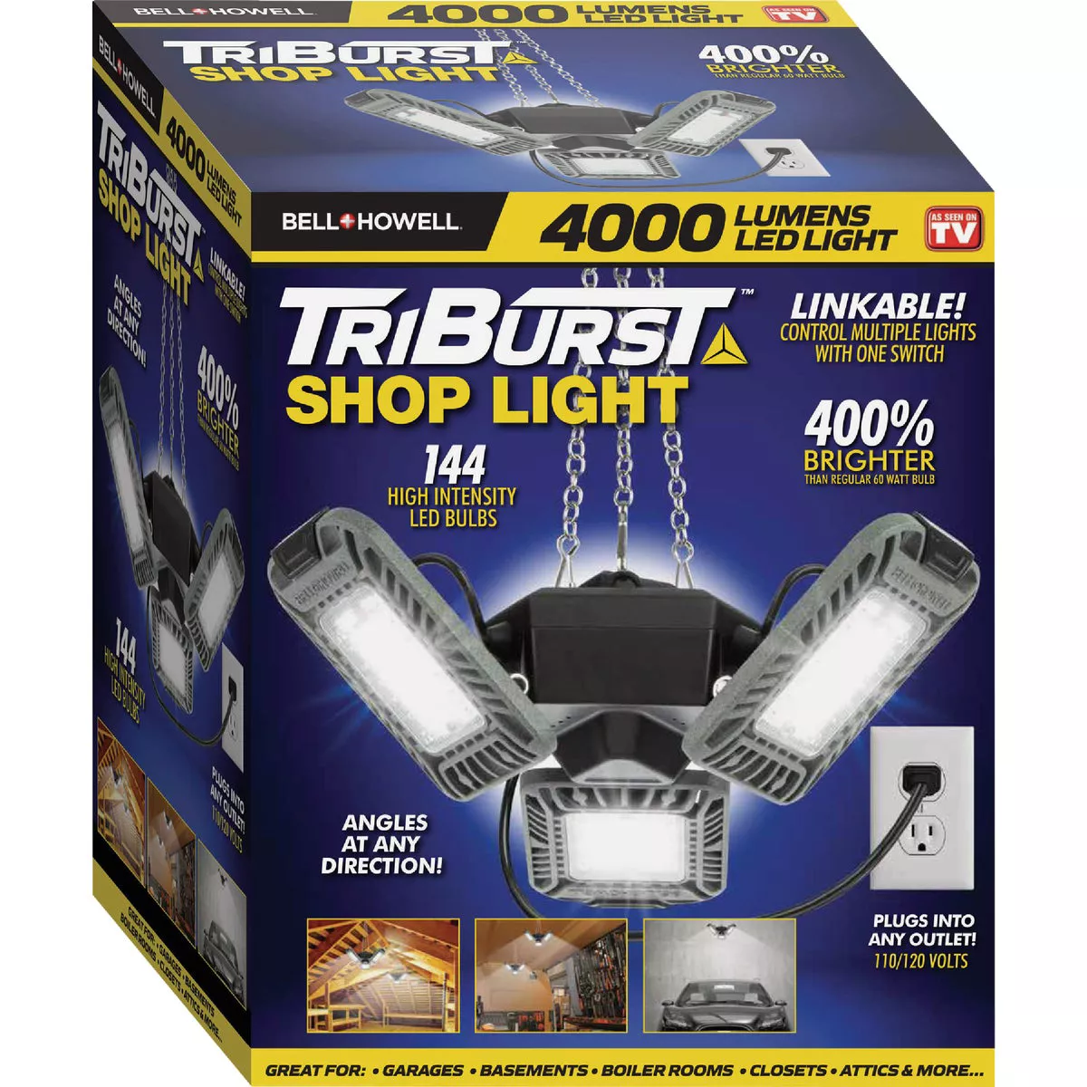 Bell+Howell Triburst 4000 Lumen Shop Light