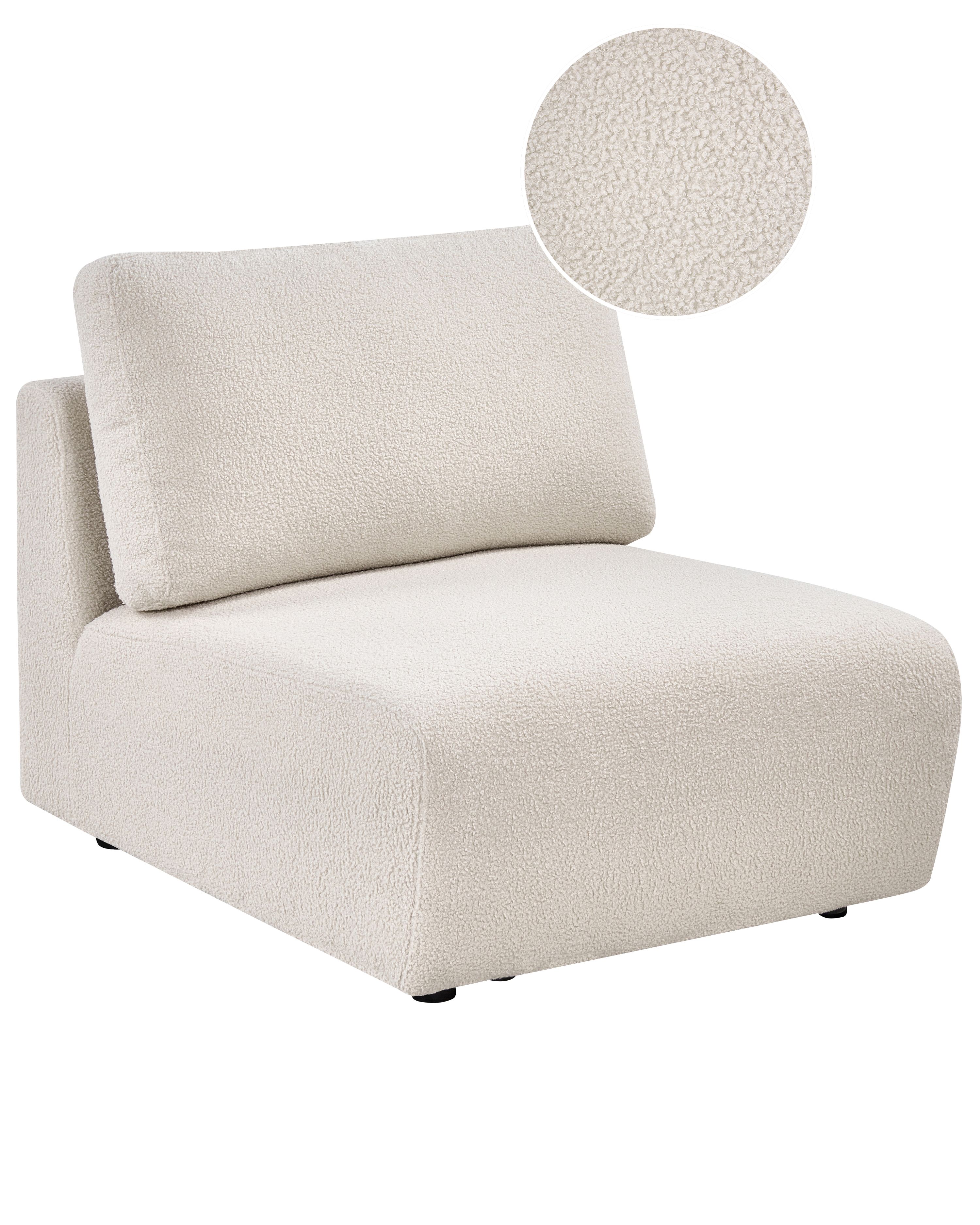1-Seat Section KIVVIK Boucle Off-White