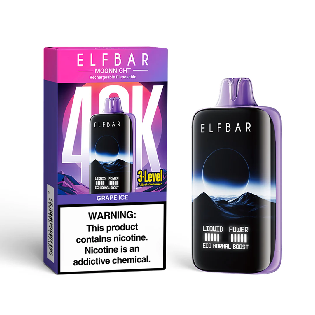 ELFBAR MoonNight ładowalny jednorazowy e-papieros (wszystkie smaki)