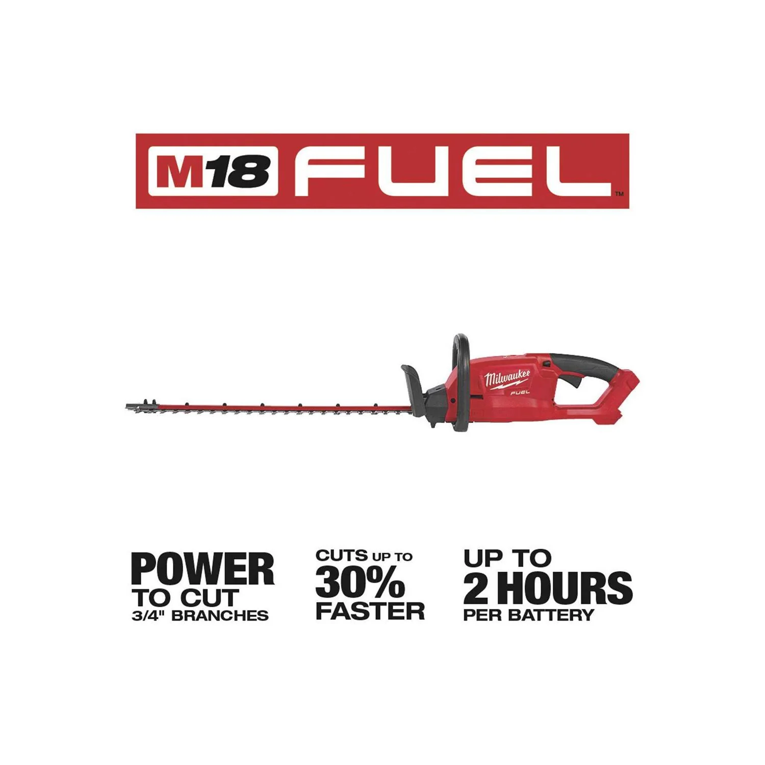Milwaukee M18 Fuel Hedge Trimmer - 2726-20 - Image 3 Milwaukee M18 Fuel Hedge Trimmer - 2726-20 - Image 3