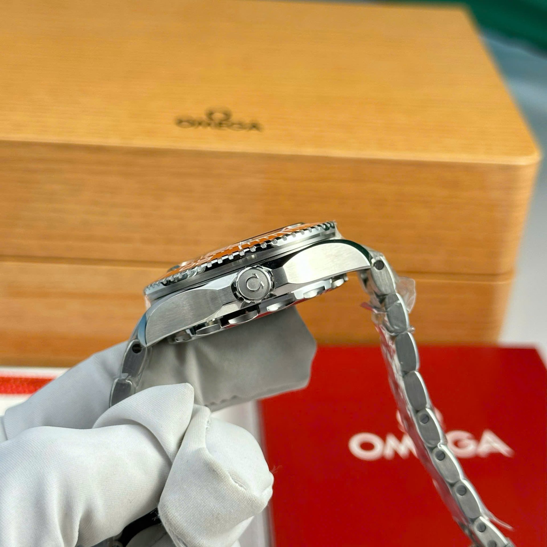 Omega Seamaster Planet Ocean 6000M Ultra Deep Replica Watch Black Dial VS Factory 45.5mm - Top club