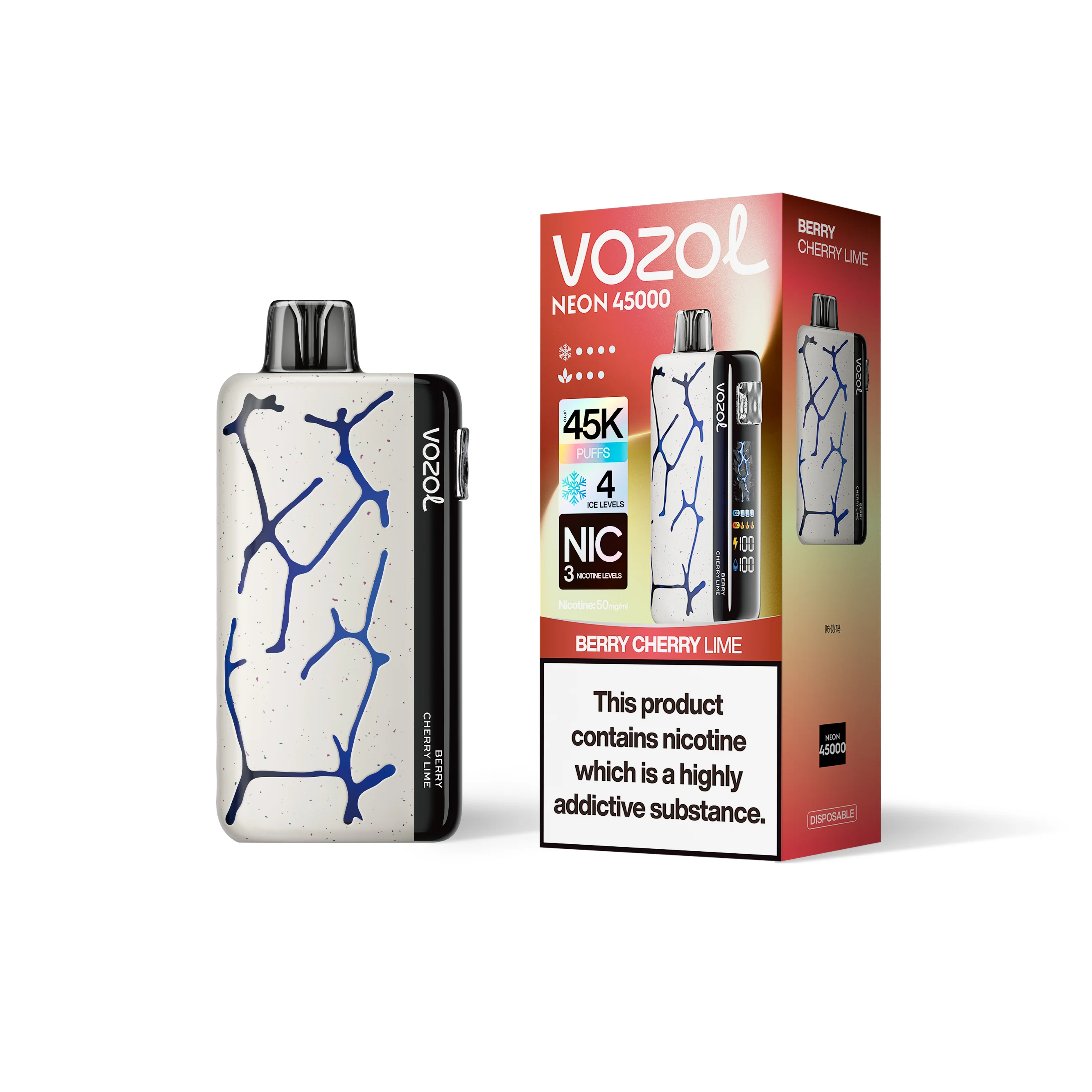 VOZOL NEON 45K vape usa e getta (tutti i gusti)