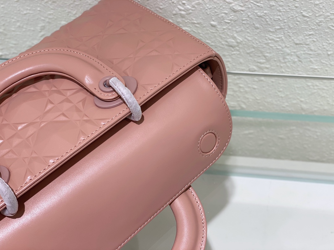 Medium Lady D-joy Bag White/Grey/Beige/Black For Women 10in/26cm M0540ONGE_M0301:1High-quality replica