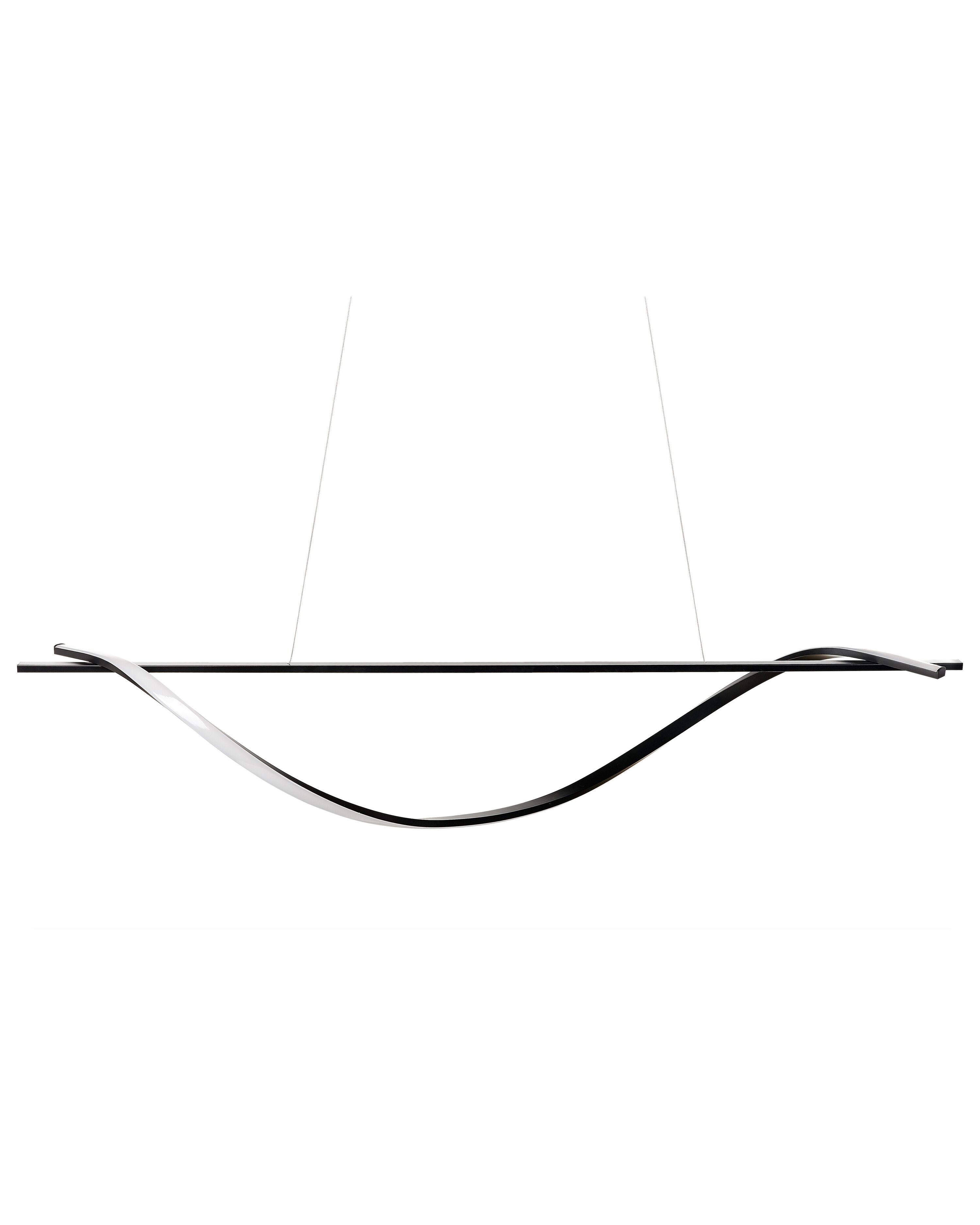 LED Pendant Lamp BODRI Metal Black