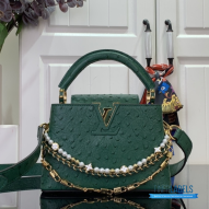 LV Capucines Mini (Jewelry-inspired chain)1:1High-quality replica