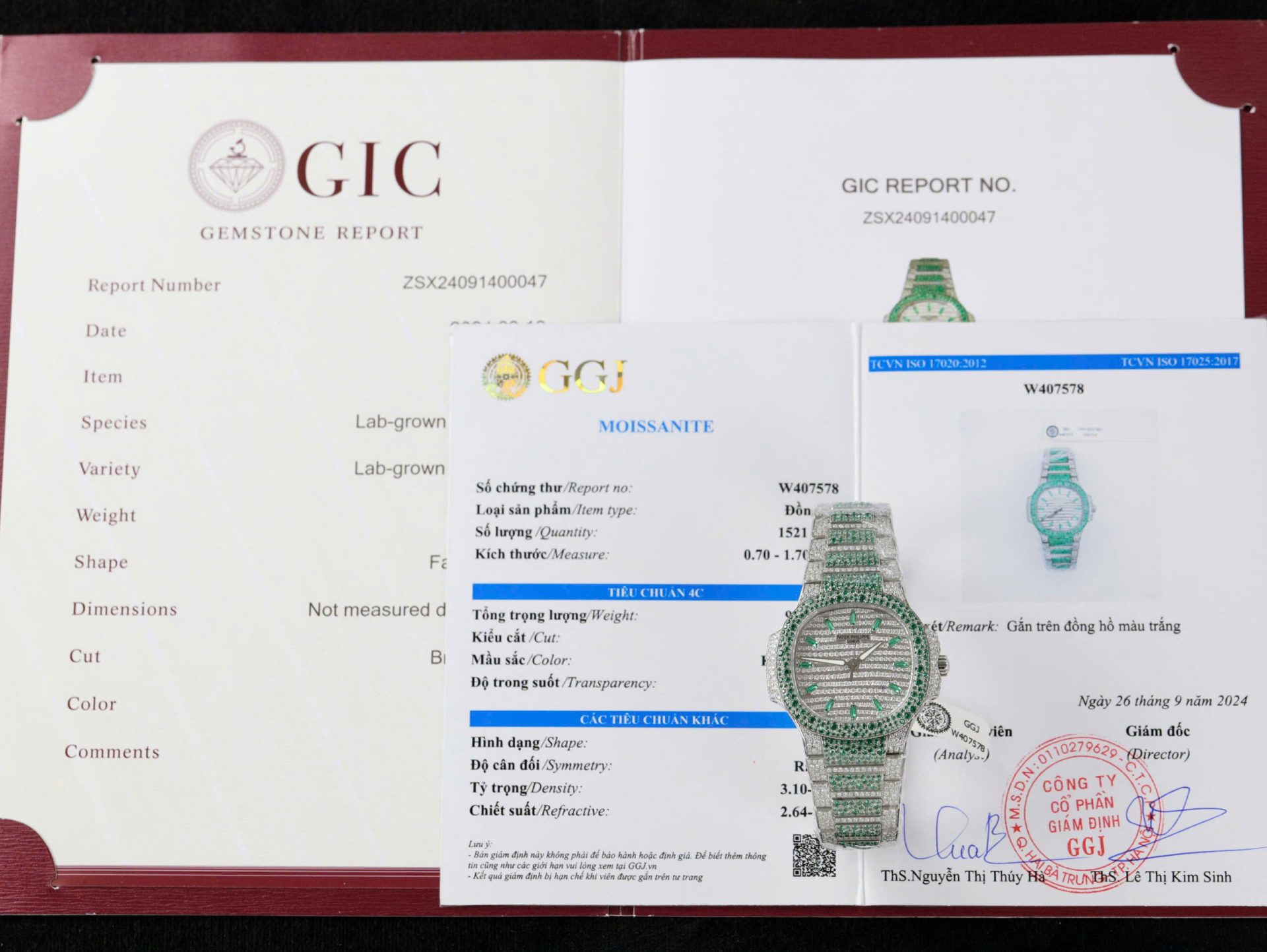 Patek Philippe Best Copies Watch Nautilus 7118 Custom Diamonds Moissanite Hong Kong 35.2mm - Top club