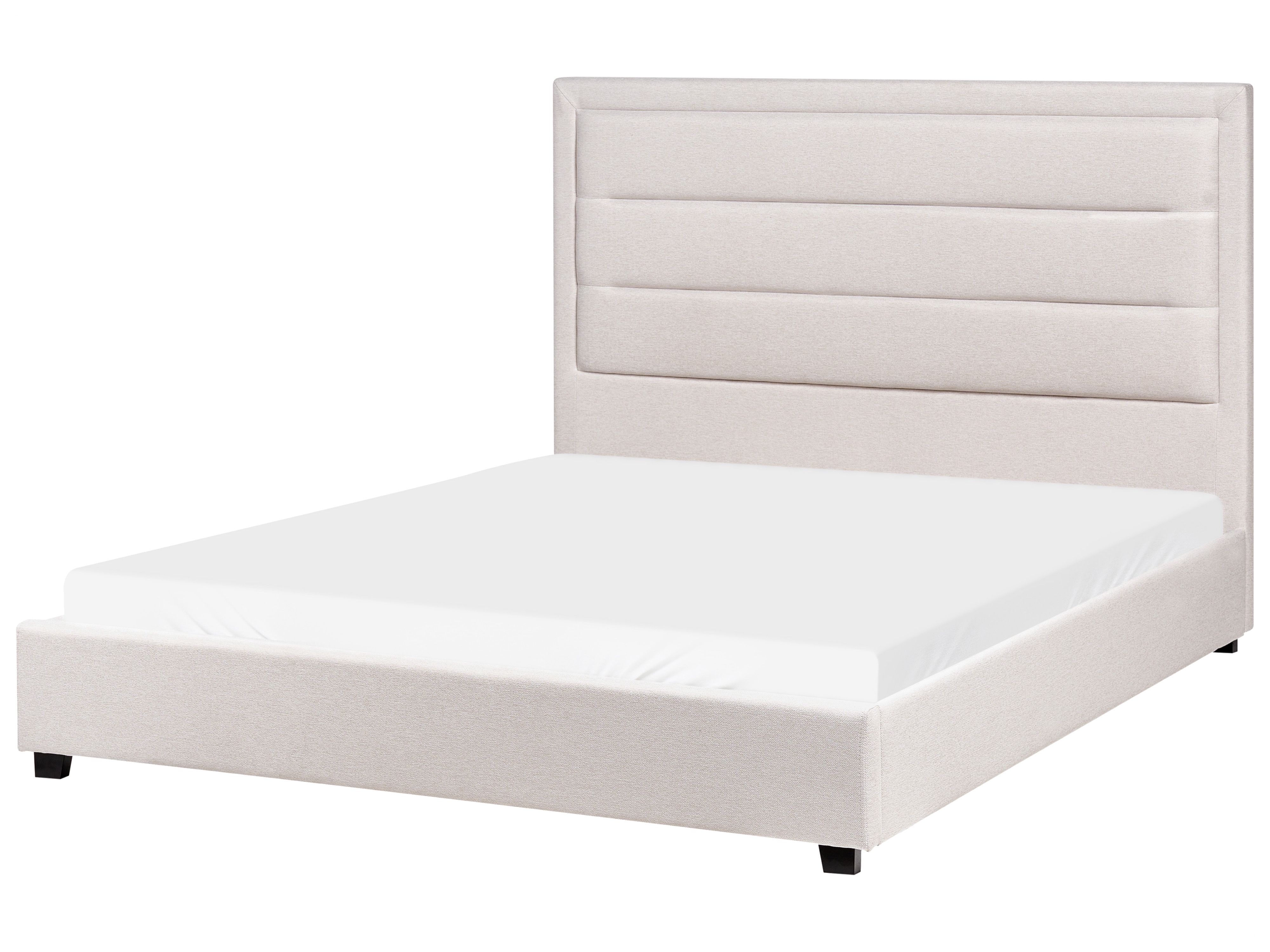 Bed Fabric ROUEN 140 x 200 cm (EU Double) Light Beige
