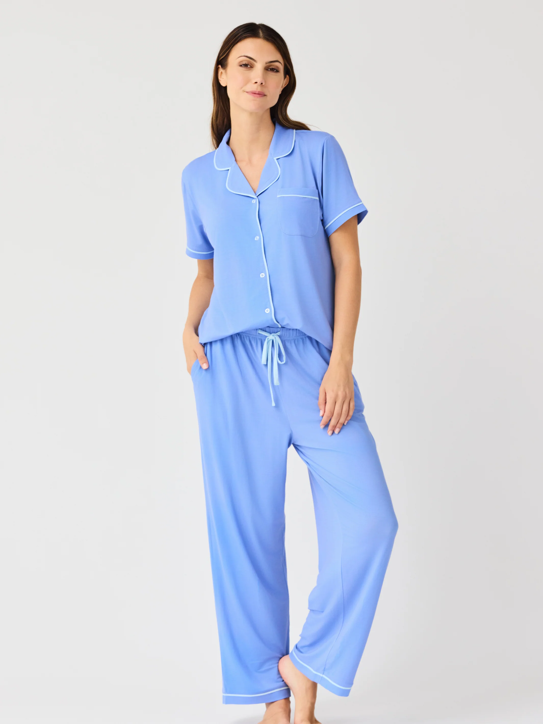 Women's Charlotte Pants Set | Blue