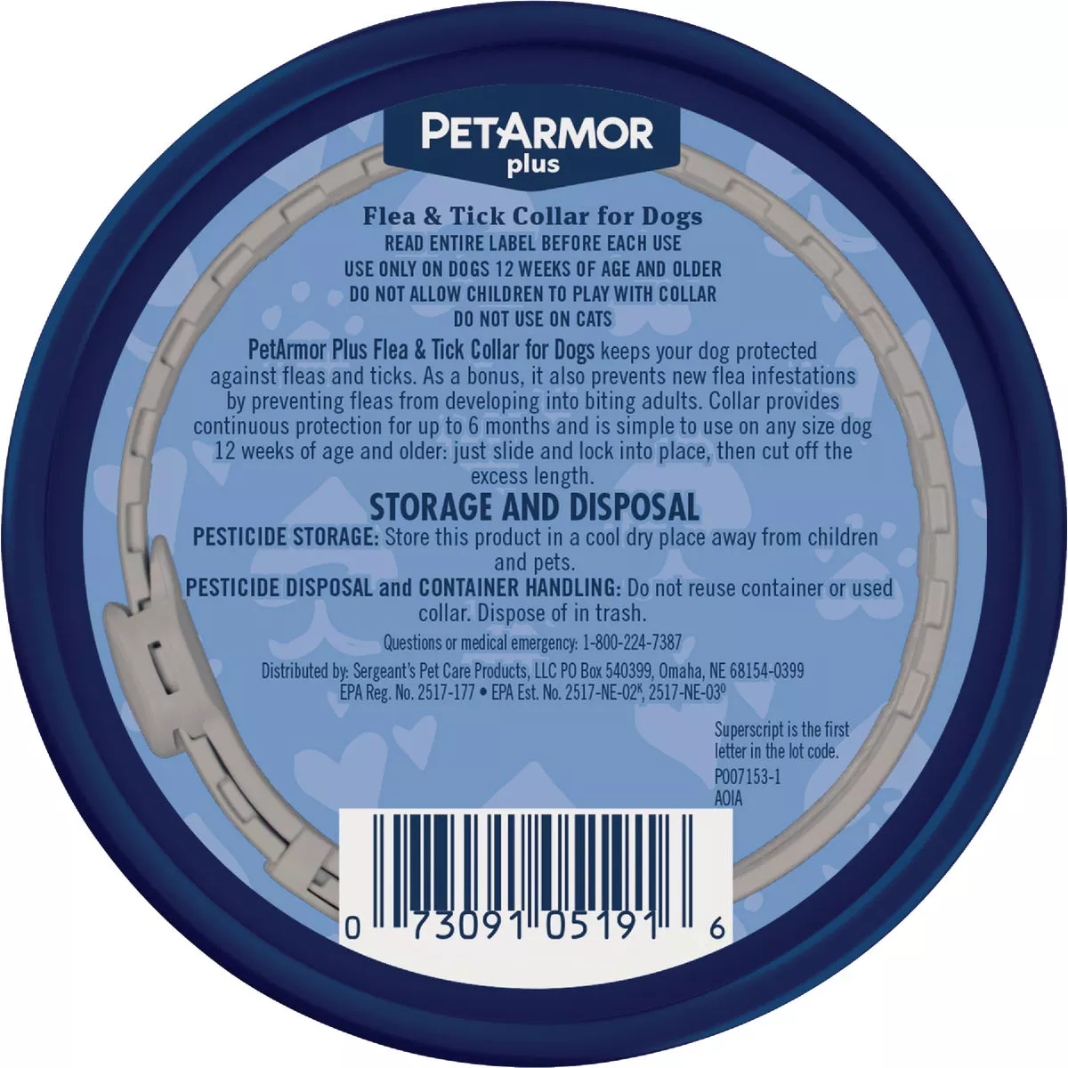 PetArmor Plus Dog Flea & Tick Collar