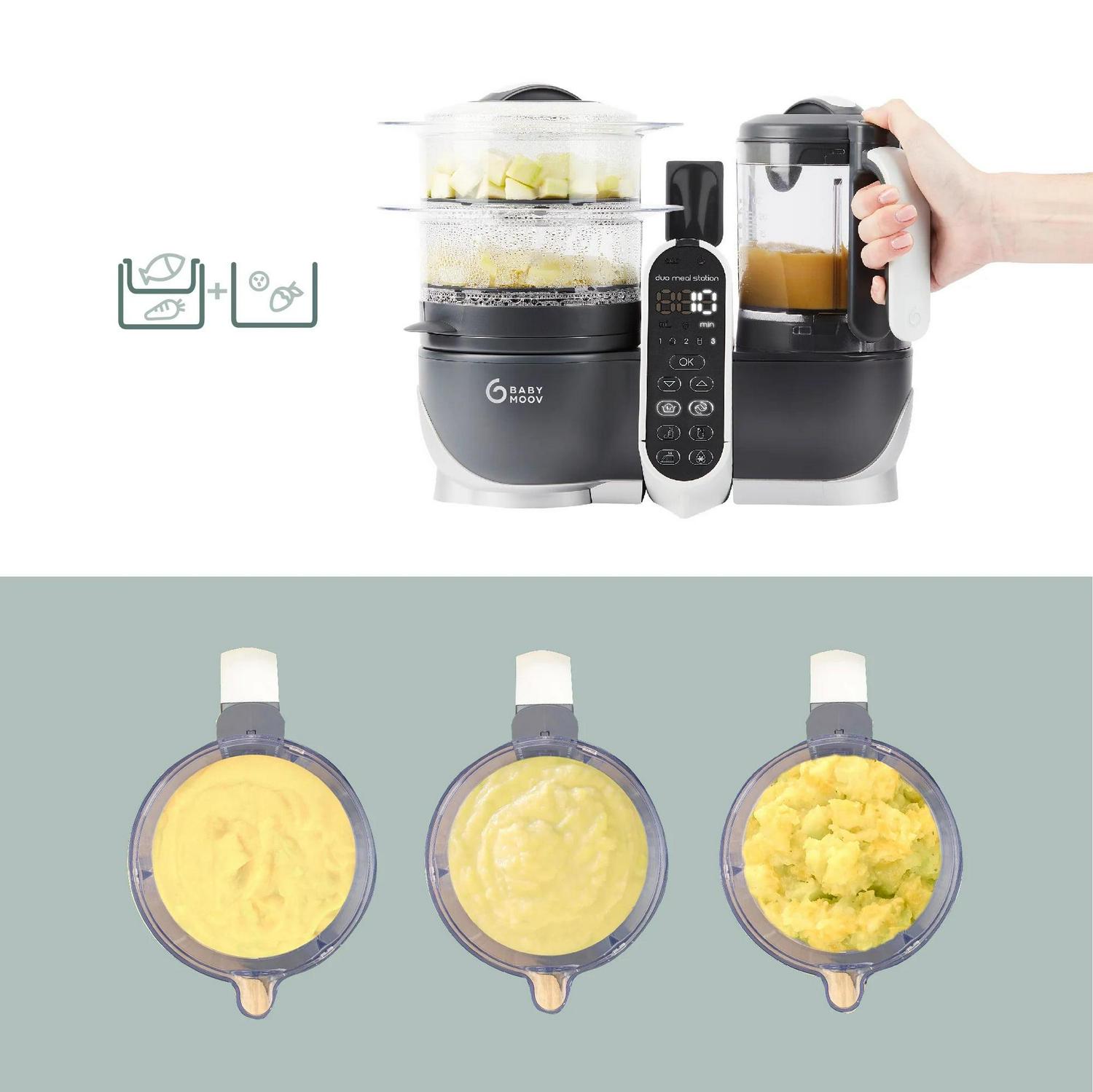 Babymoov Duo Meal Station 6-in-1 multi-purpose baby food processor - Image 4