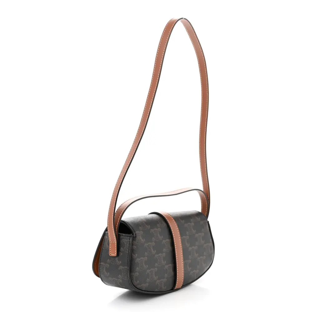 Triomphe Canvas & Calfskin Clutch – Superfake Handbags Online1:1High-quality replica