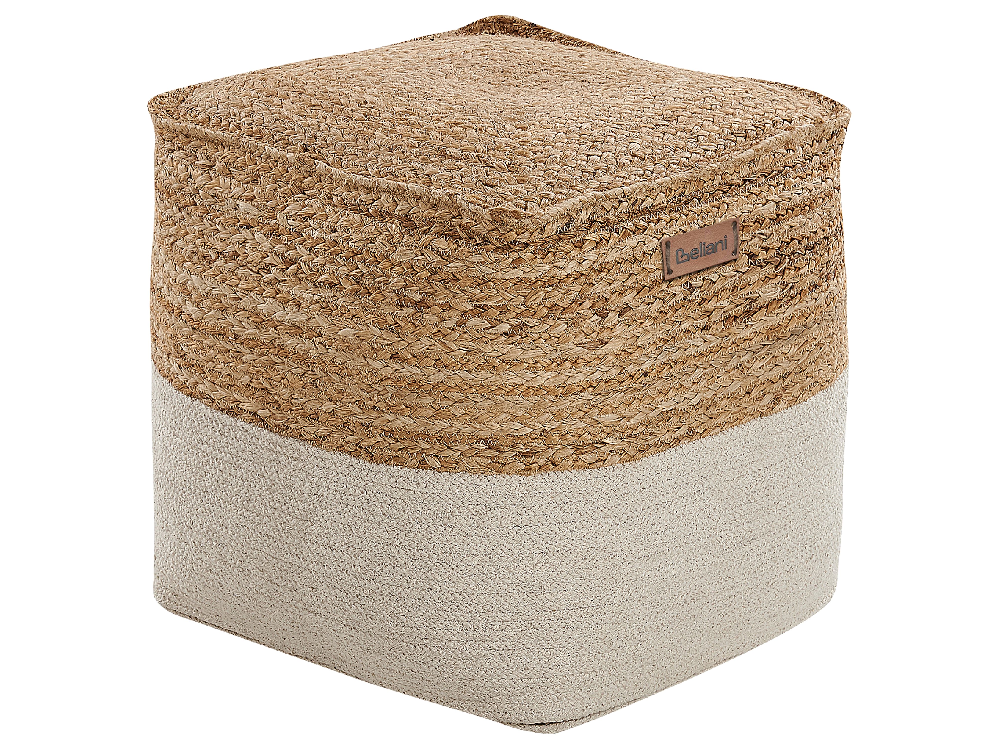 Pouffe KIRAMA Jute Beige