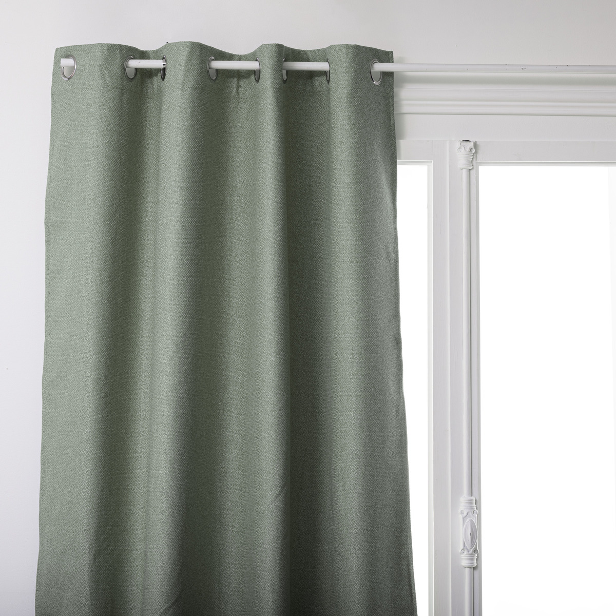 Blackout insulating curtain Celadon Green, 140x260 cm