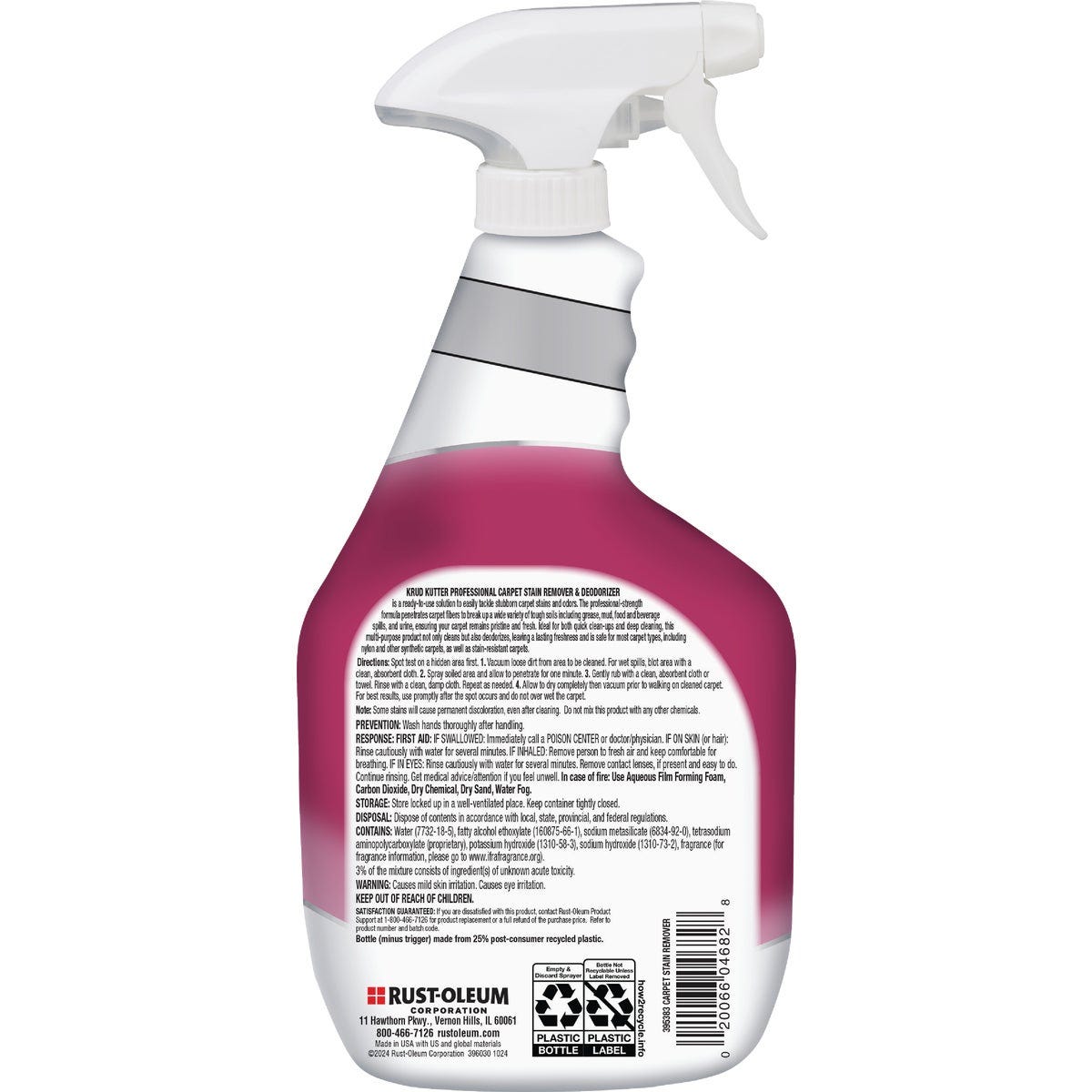 Krud Kutter Professional 32 Oz. Carpet Stain Remover and Deodorizer