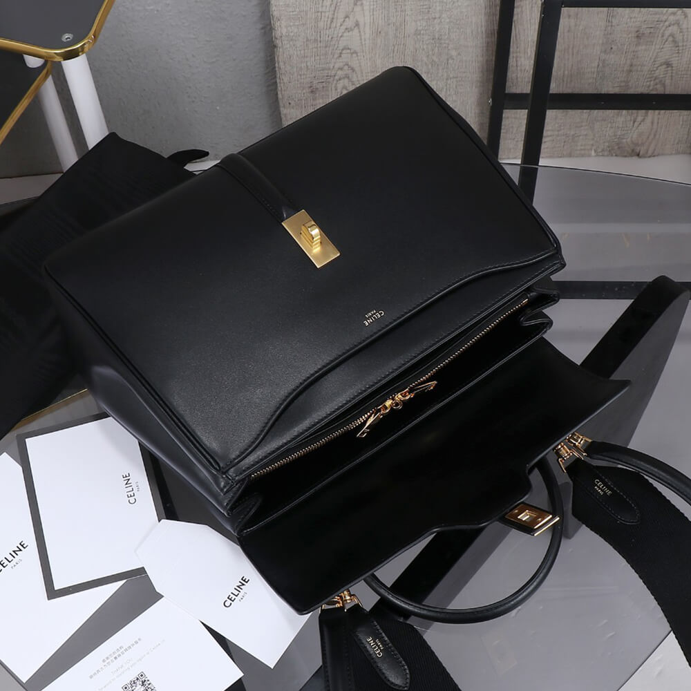 Celine Classique 16 Bag in Satinated Calfskin1:1High-quality replica