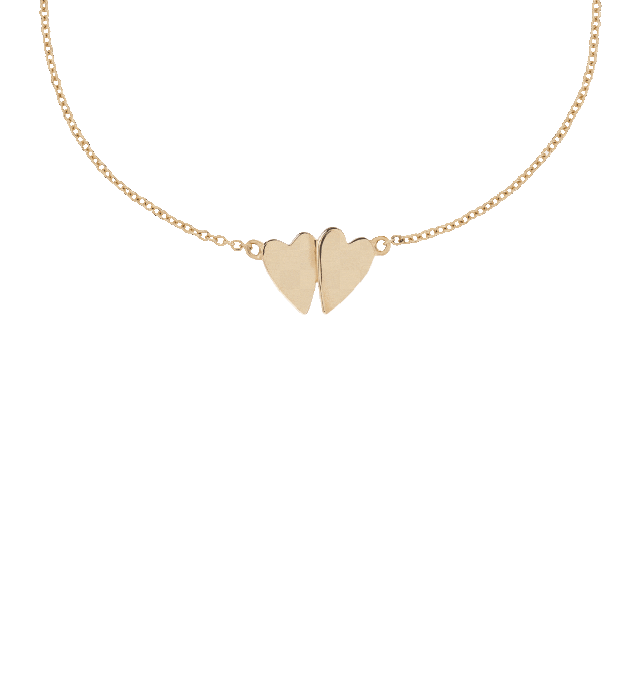 L'amour De Deux Bracelet 14K