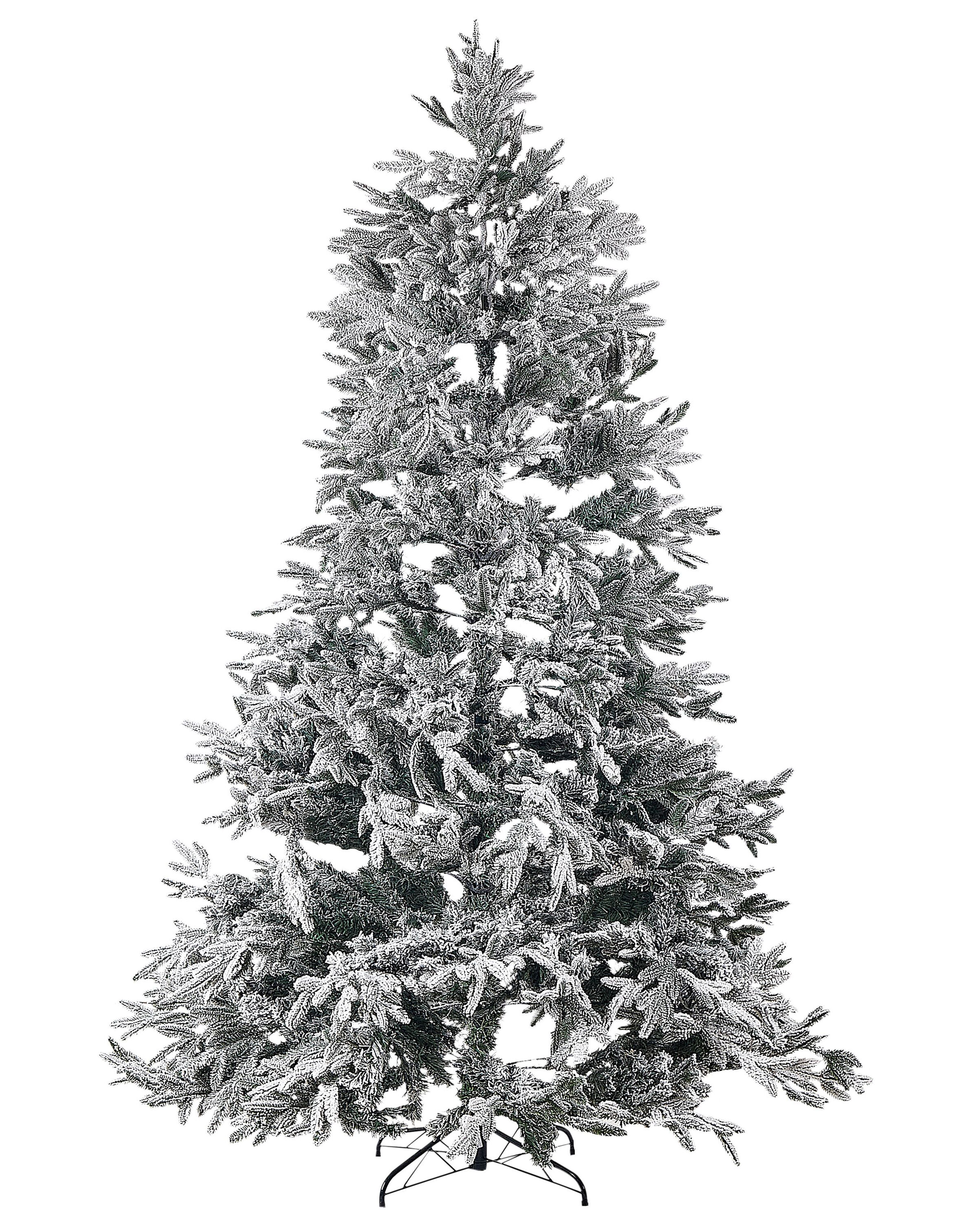 Artificial Snowy Christmas Tree BASSIE 240 cm White