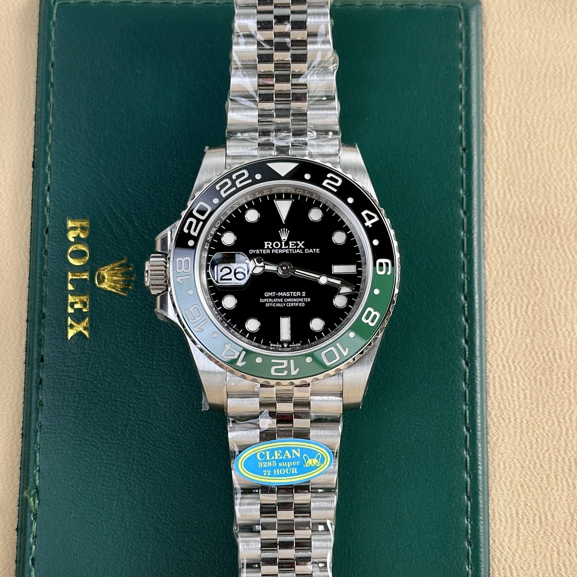 Rolex Replica Watch GMT-Master II 126720VTNR Sprite Jubilee Strap Clean Factory 40mm - Elite Watch Atelier