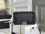BOY CHANEL SHOULDER BAG Lambskin