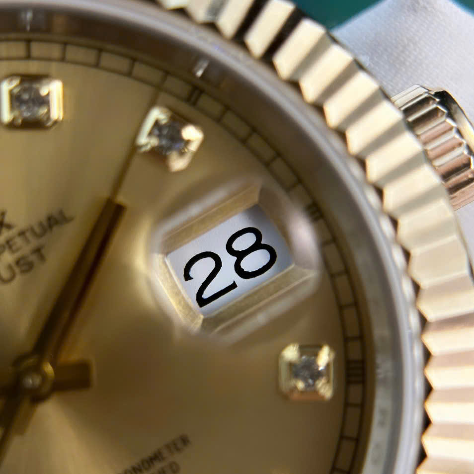 Rolex DateJust Gold Wrapped Replica Watch Champagne Dial GM Factory 41mm - Top club