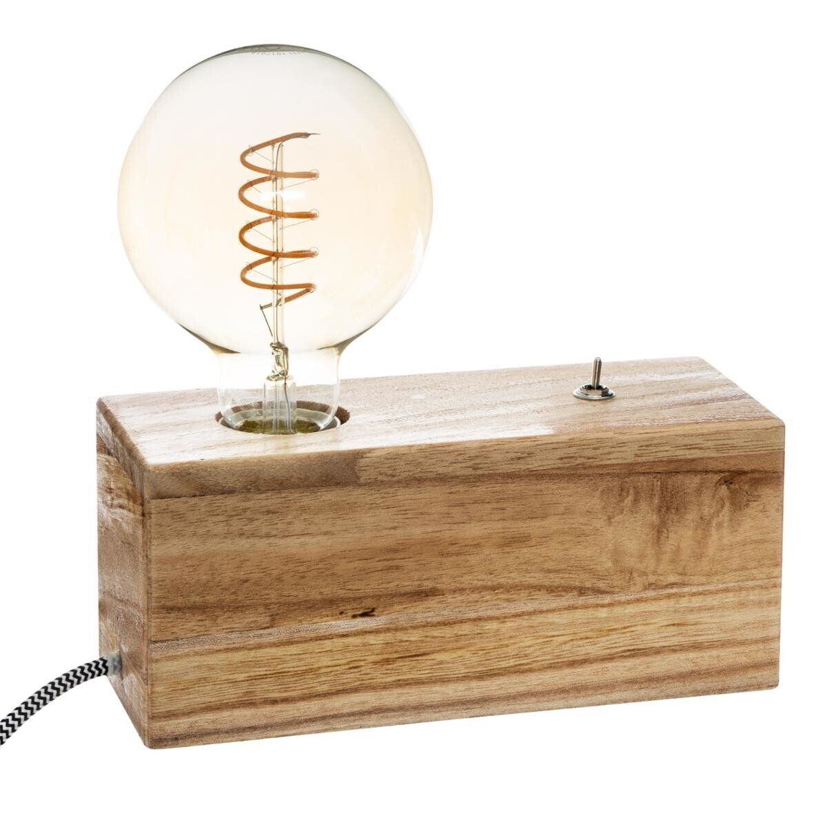 Base lamp "Tibu" Beige, H.9 cm
