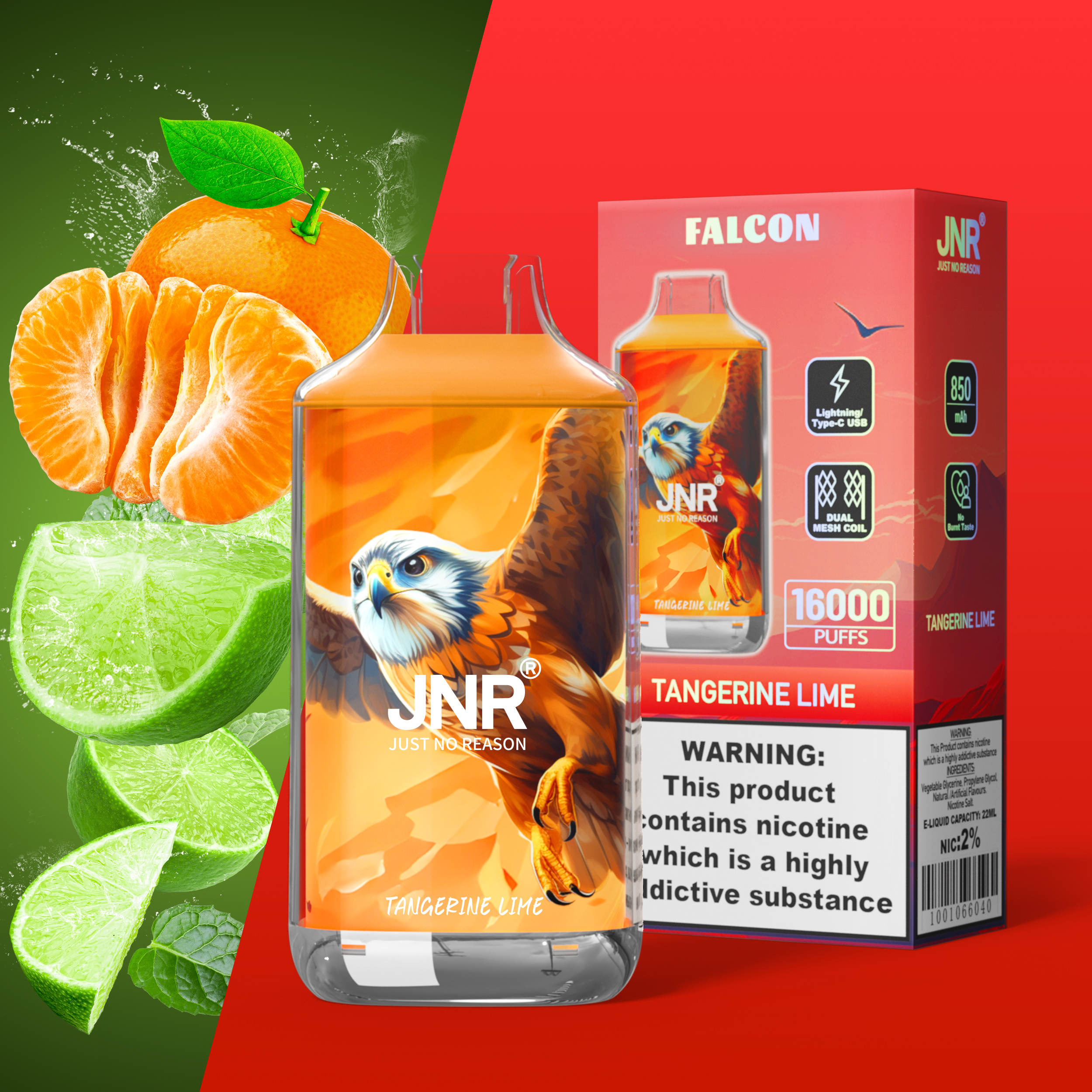 JNR Falcon 16000 Puffs