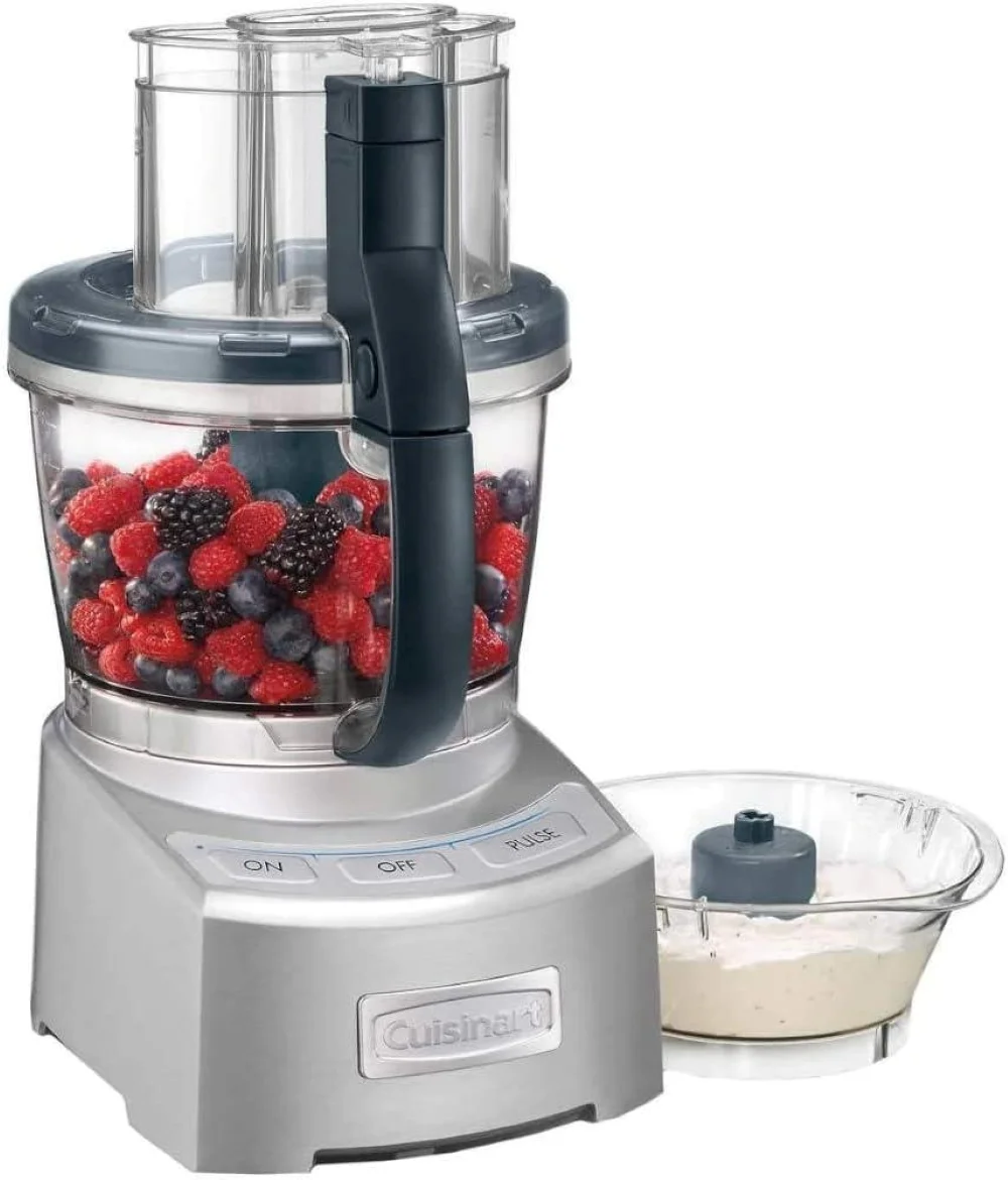 Restored Cuisinart CFP-24DCNPC Elite Collection 12 Cup Food Processor, Die Cast with Stainless Blades (Refurbished)