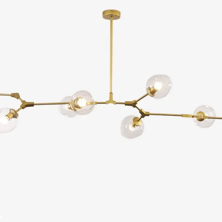 Sputnik Hanglamp met Glazen Bubbels - moderne uitstraling - unieke bubbels - sfeervolle verlichting -