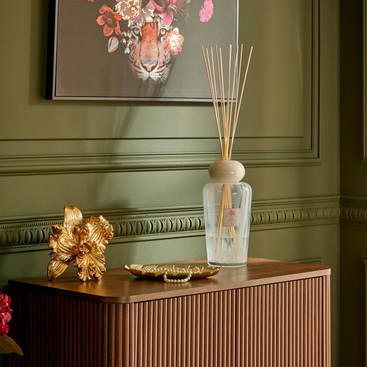 Diffuser "Belli" Lotus Flower, Black, 500ml