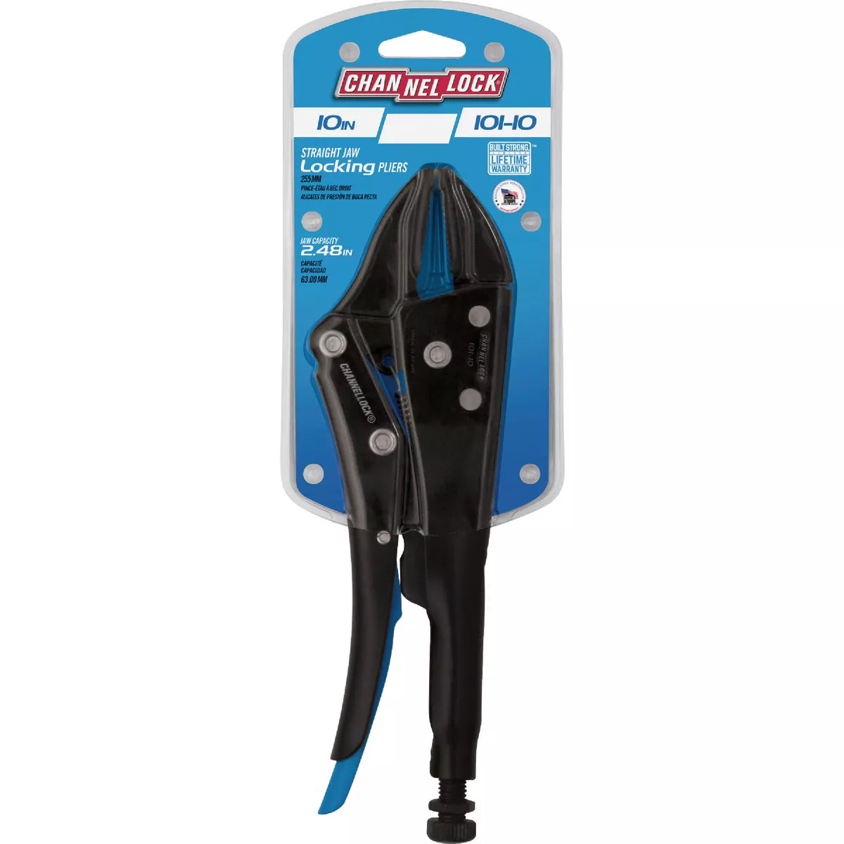 Channellock 10 In. Straight Jaw Locking Pliers