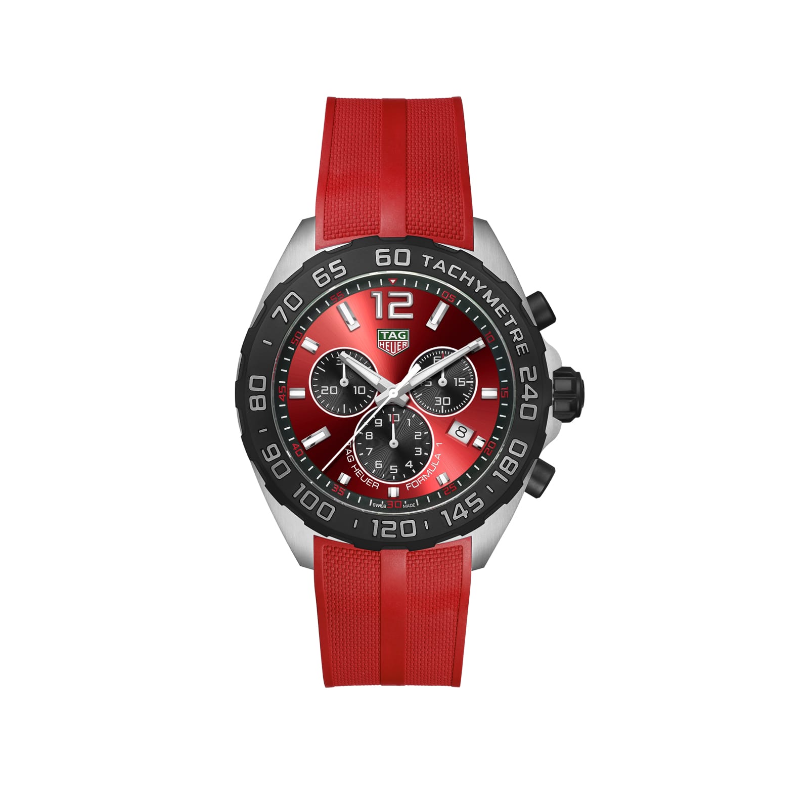 TAG Heuer Replica Watch Formula 1 Chronograph Quartz 43 mm Steel(1:1 replica) - Top club