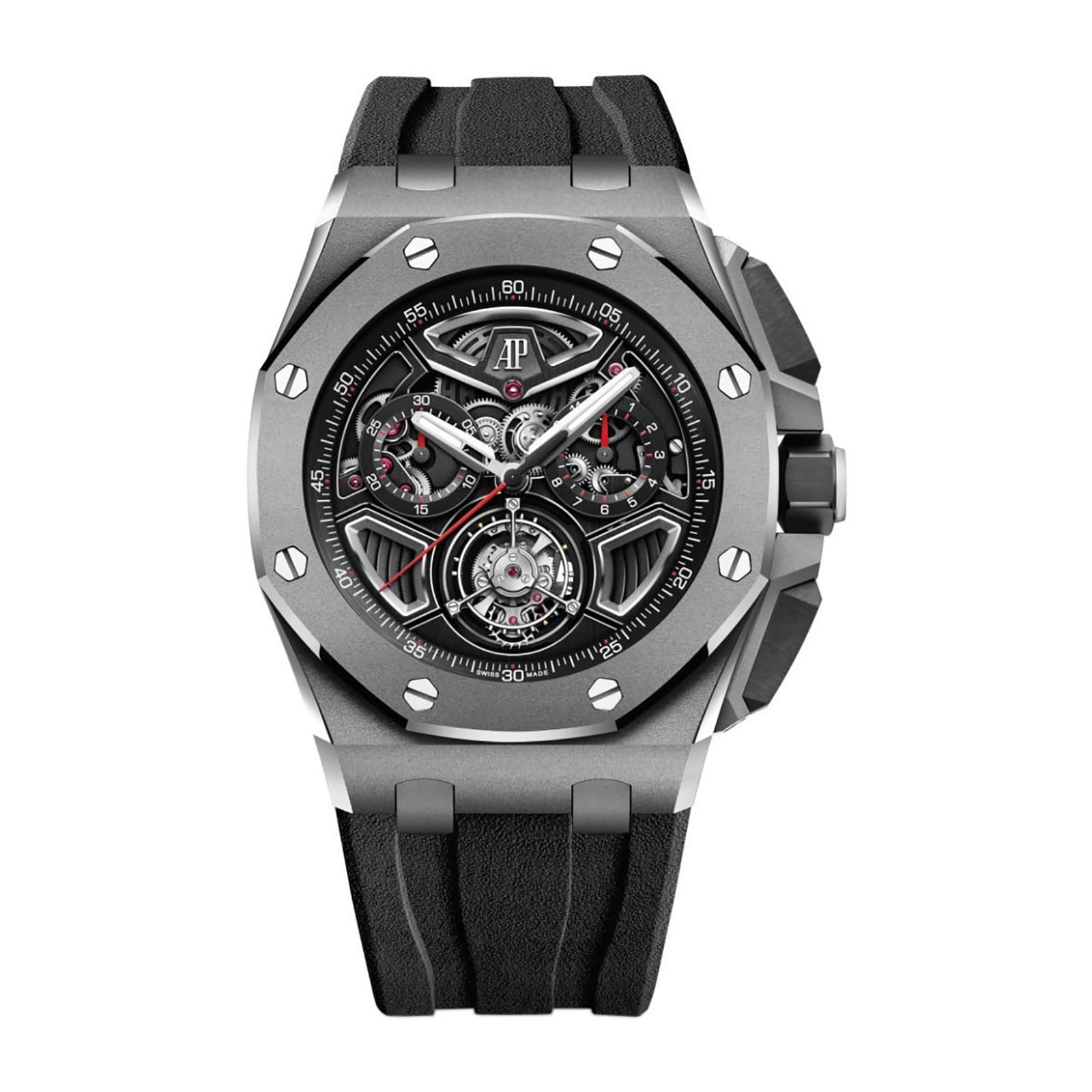 Audemars Piguet Replica Watch Royal Oak Offshore Selfwinding Flying Tourbillon Flyback Chronograph(1:1 replica) - Elite Watch Atelier