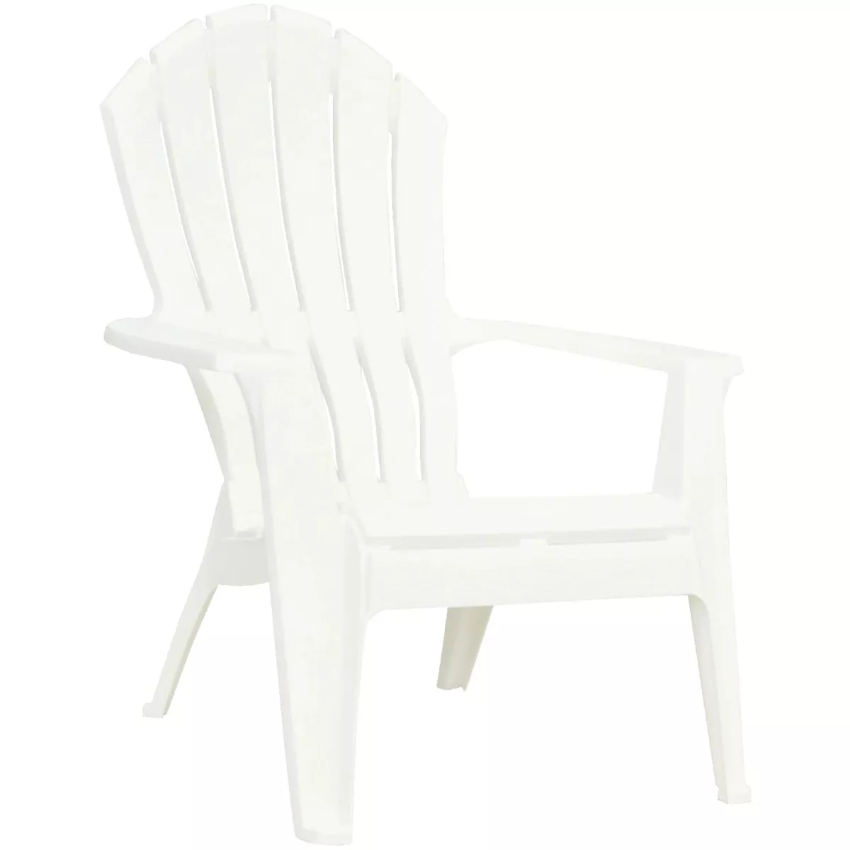 Adams RealComfort White Resin Adirondack Chair