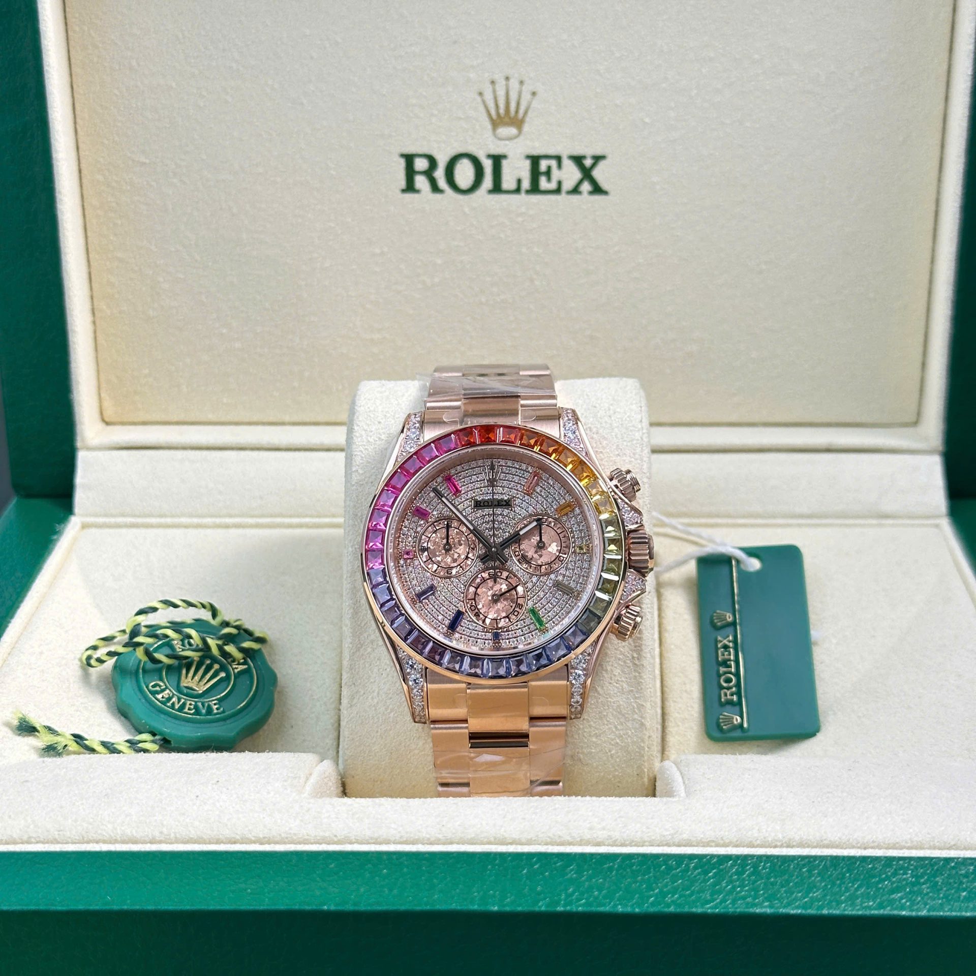 Rolex Cosmograph Daytona 116595 Rainbow Replica Watch BT Factory 40mm - Top club