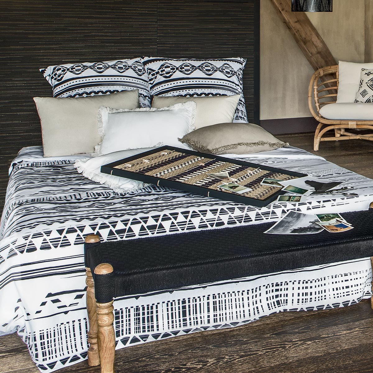 Bed linen set "Etnik" 240x220 cm