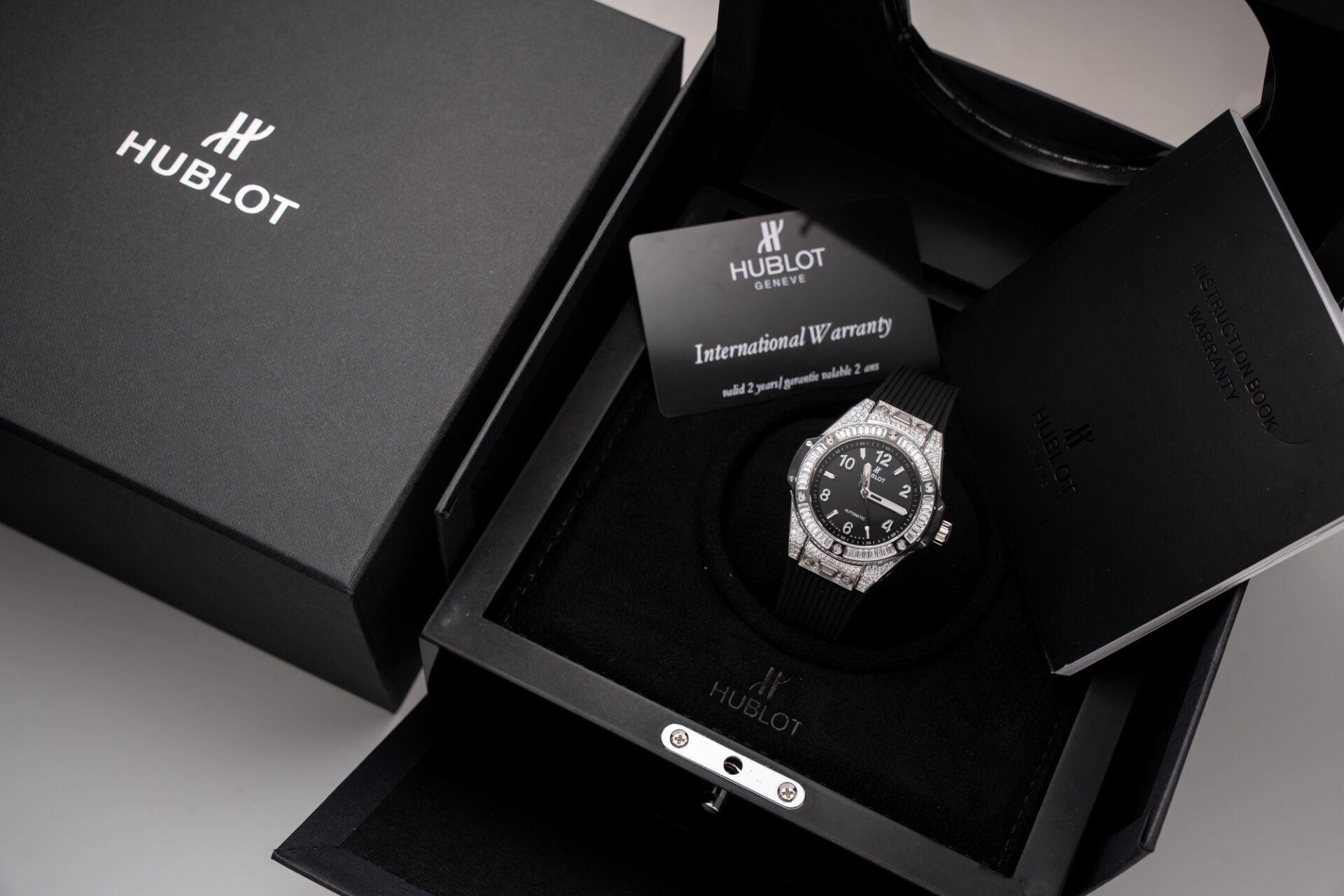 Hublot Replica Watch Big Bang One Click Black Dial Rubber Strap 39mm - Top club