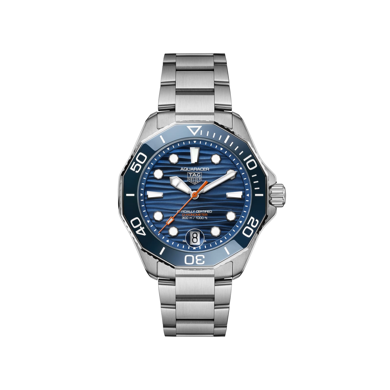 TAG Heuer Replica Watch Aquaracer Professional 300 Date Automatic 42 mm Steel(1:1 replica) - Top club