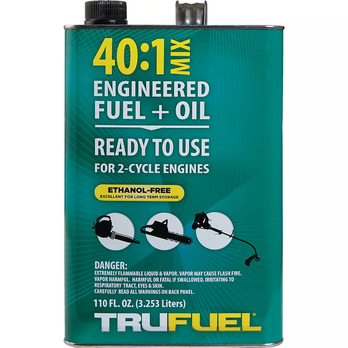 TruFuel 110 Oz. 40:1 Ethanol-Free Small Engine Fuel & Oil Pre-Mix