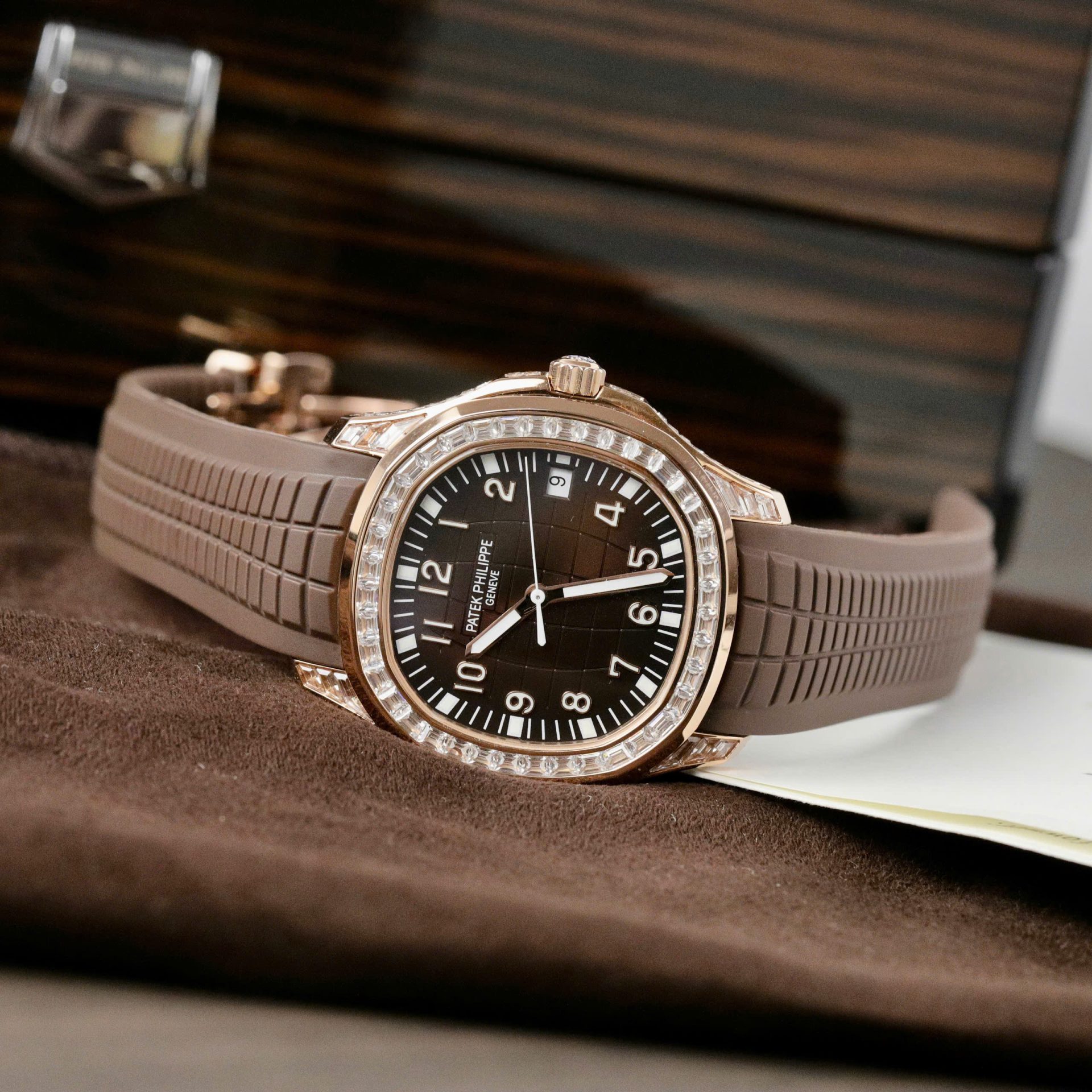 Patek Philippe Replica 11 Watch Aquanaut 5167R Dial Brown GR Factory 40mm - Top club