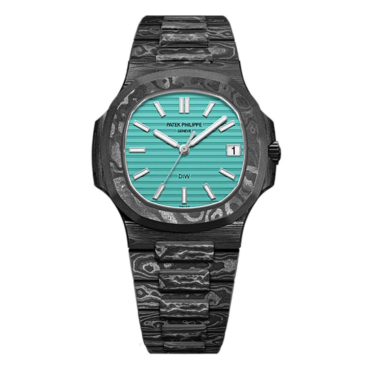 Best Fake Patek Philippe Replica Watch Nautilus All Carbon Celeste The Black Grail Project(1:1 replica) - Elite Watch Atelier